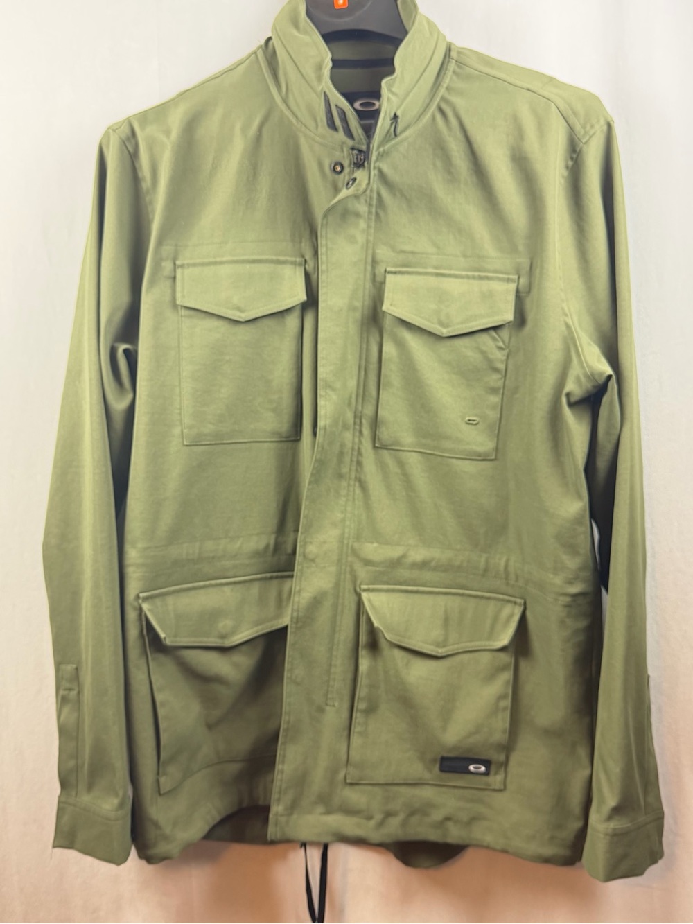 Oakley Men’s Military Green Trench Field Jacket Coat Size XL